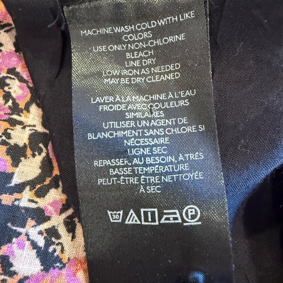 ANTHROPOLOGIE The Peregrine Midi Dress in Purple Pink Printed Smocked S Petite - Picture 9 of 11